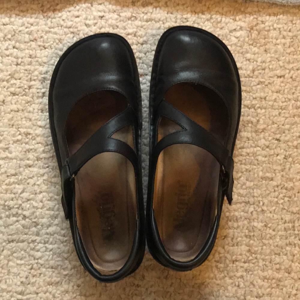 Alegria Black Shoes
